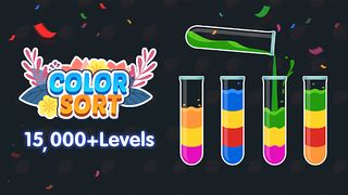 Water Color Sort - Puzzle Game - Screenshot 1