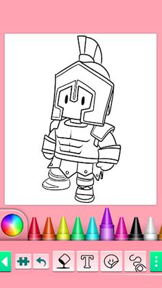 Stumble Guys Coloring Page - Screenshot 3