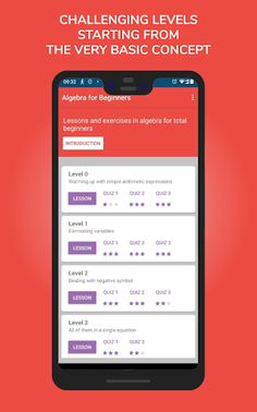 Algebra for Beginners - Screenshot 1
