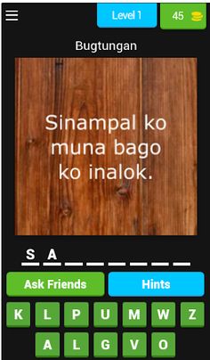 Bugtungan Tayo Pinoy Game - Screenshot 1