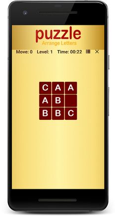 Puzzle Arrange Letters - Screenshot 2