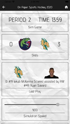 On Paper Sports Hockey '20 - Screenshot 3