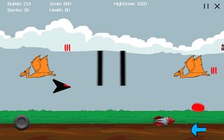 Dino Ship Scrolling Shooter - Screenshot 3