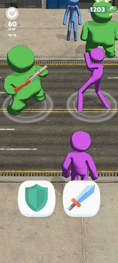 Street Stickman Battle - Screenshot 1