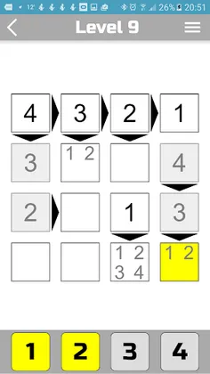 Futoshiki - Screenshot 1