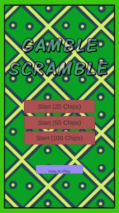 Gamble Scramble - Screenshot 1