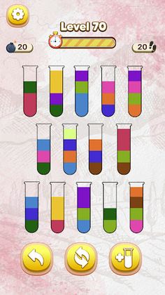 Bottle Sort Puzzle - Screenshot 1