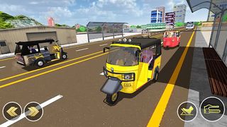 Modern Tuk Tuk Auto Driving - Screenshot 1