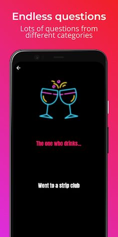 Never Ever Party Game Drink - Screenshot 4