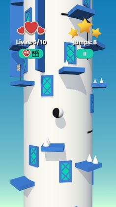Tower Climb: Jumping Ball - Screenshot 1
