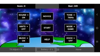 Morse Code Defender TX game - Screenshot 2