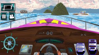Boat Game 3d Stunt Simulator - Screenshot 2