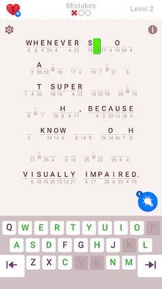 Cryptogram: Word Puzzle - Screenshot 1