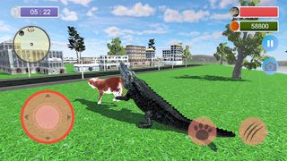 Angry Crocodile City Attack 3D - Screenshot 2