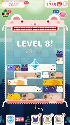 Slidey Cat : Block Puzzle - Screenshot 1