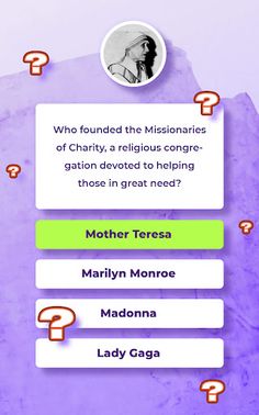 Famous Women In History Quiz - Screenshot 3