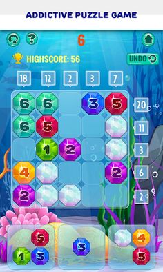 Jewels - Number puzzle game - Screenshot 1