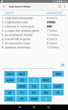 Daily Game of Words - Screenshot 4