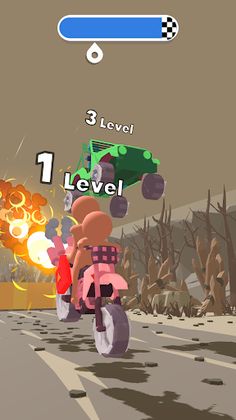 Survival Car Run - Screenshot 1