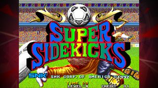 SUPER SIDEKICKS ACA NEOGEO - Screenshot 1