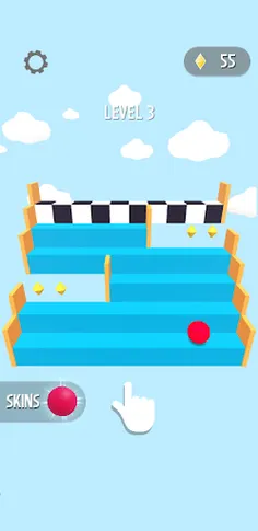 Ball Bounce Ladder - Screenshot 1