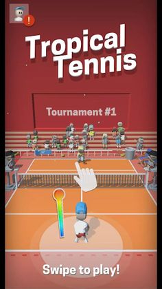 Tennis - Tropical - Screenshot 1