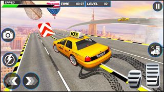 City Taxi Car: Ramp Car Games - Screenshot 3