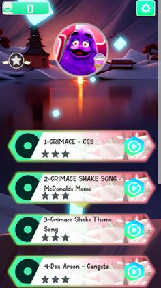 Grimake Birthday tiles hop - Screenshot 1