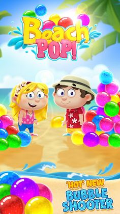 Beach Pop: Bubble Shooter Game - Screenshot 1