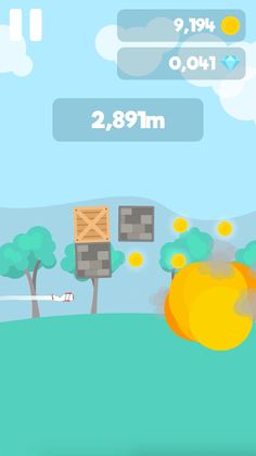 Rolling Sky - Crate crash - Screenshot 3