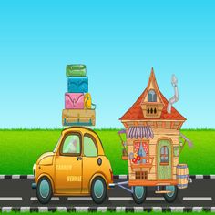 Car And Caravan Escape - Screenshot 1