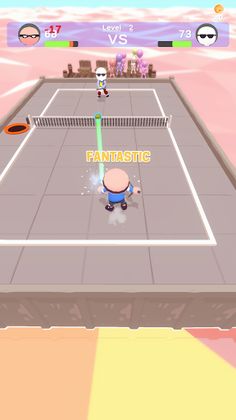Power Tennis 3d - Screenshot 1