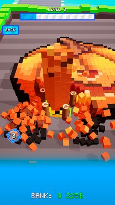 Cube Mess: Demolish pixel art - Screenshot 4