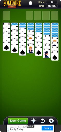 Classic Solitaire: Card Game - Screenshot 2