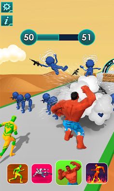 Superhero Shift Race - Screenshot 4
