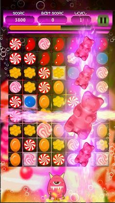 Sweet Madness Blast - Match 3 - Screenshot 2