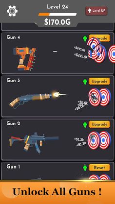 Idle Gun 3d: weapons simulator - Screenshot 4