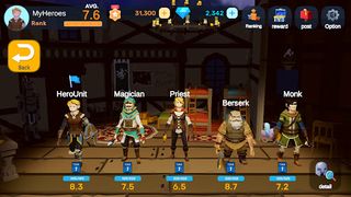 Here My Heroes : Casual RPG - Screenshot 2