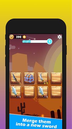 Knife Merge Hit - Screenshot 2