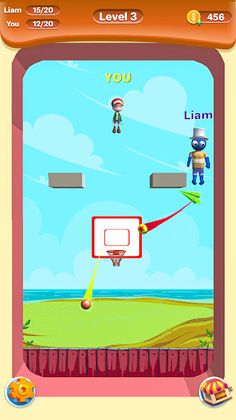 Basketball battle arena 3D - Screenshot 1