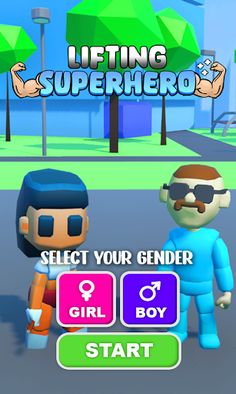 Lifting Hero - Idle Workout - Screenshot 1