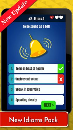 Funny Idioms and Phrases Quiz - Screenshot 3