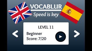Vocablur (EN-ES) - Screenshot 1