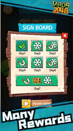 Virus 2048 - Screenshot 3