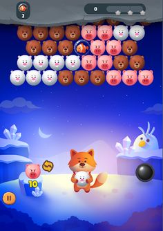 Bubble Shooter – Fox Mania Sho - Screenshot 2