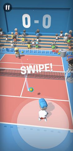 Cartoon Tennis : Funny Tennis - Screenshot 4