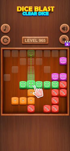 Dice Blast - Clear Dice Puzzle - Screenshot 4