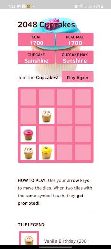 2048 cup cakes - Screenshot 4