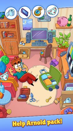 Meet Arnold: Hidden Objects - Screenshot 2