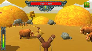 Slingshot Cowboy 3D - Screenshot 2